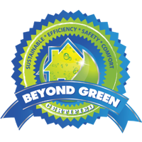 Beyond Green Certificate at Eco Tec Spray Foam Insulation
